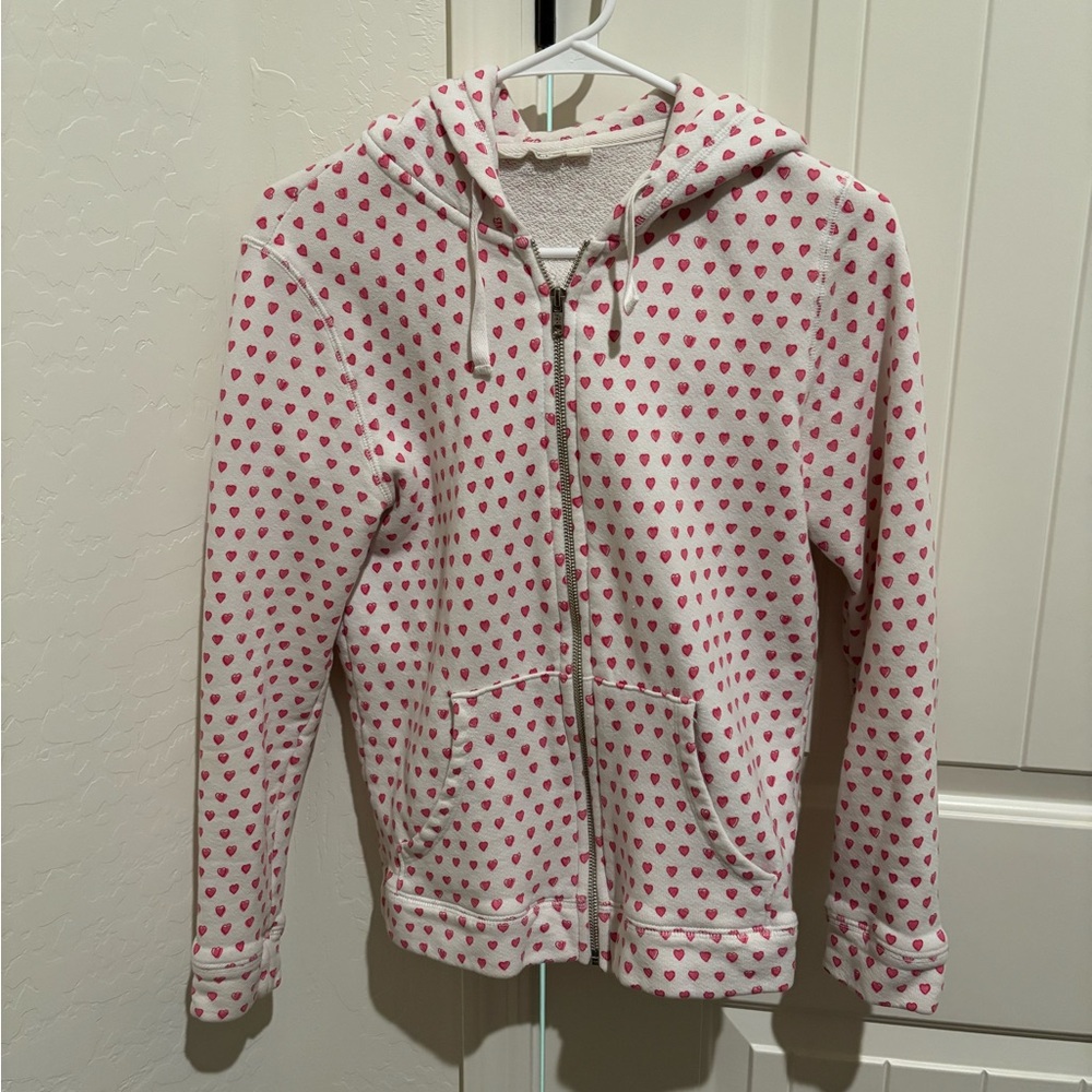 Pink hearts roller rabbit hoodie